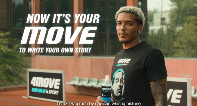 Jeremy Sochan w reklamach 4Move „Now it's your move"