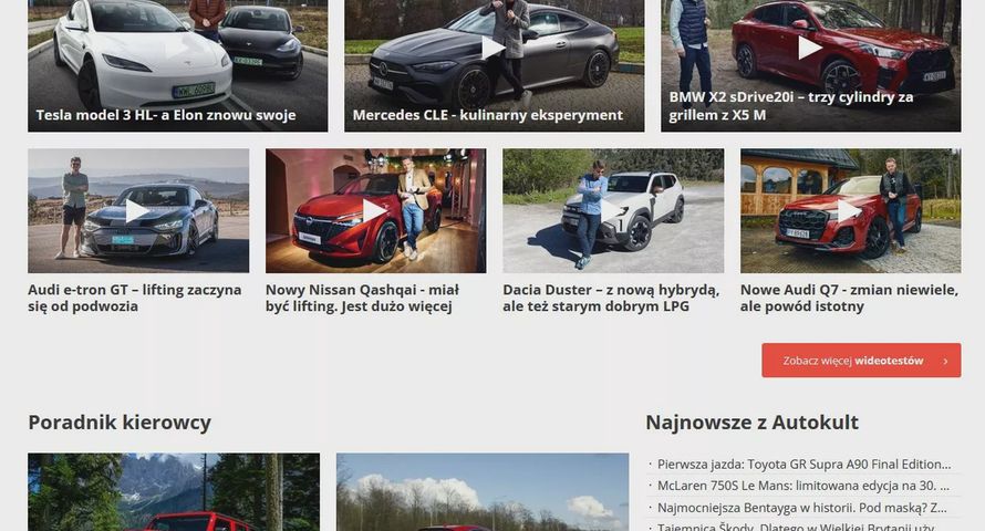 Co się stało z Autocentrum.pl? Od roku brak nowych treści