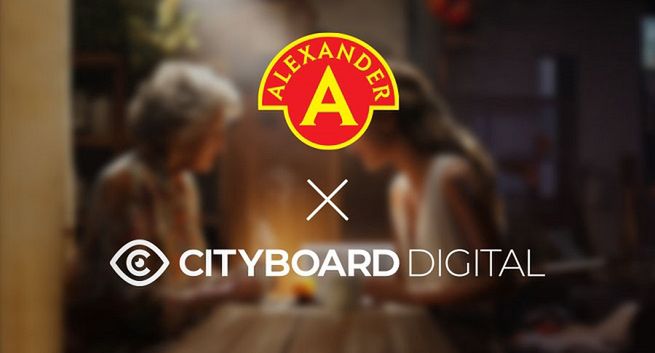 Cityboard realizuje świąteczną kampanię marki Alexander