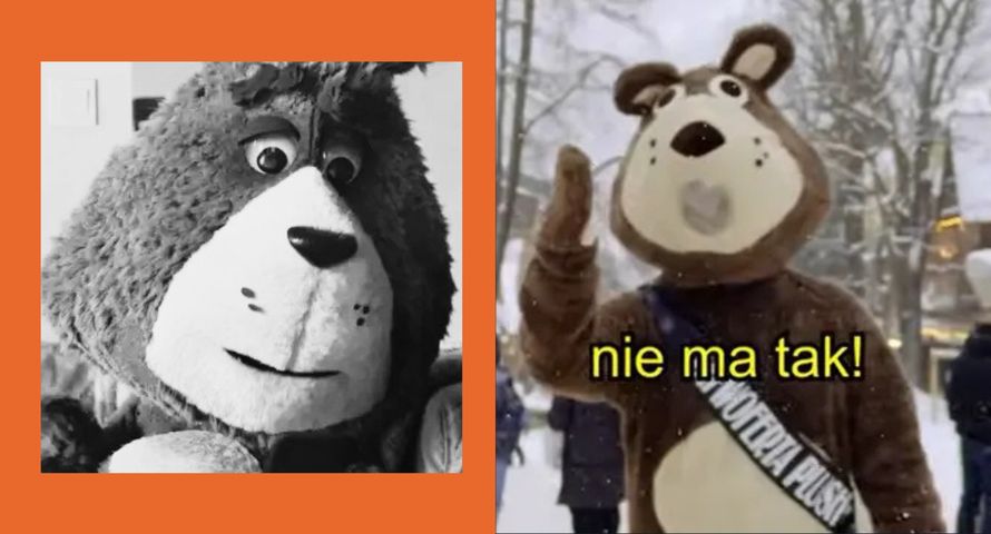"Patrzcie i uczcie się od niego wszyscy". Ta marka miała zniknąć, ale Plusha uratował trochę szalony marketing z misiem