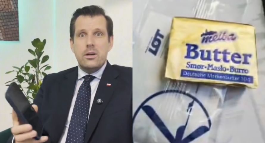 "Za Tuska podają niemieckie masło". LOT odpowiada na aferę o catering