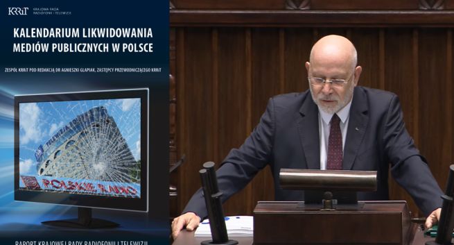 200-stronicowy raport KRRiT o „likwidowaniu mediów publicznych w Polsce”