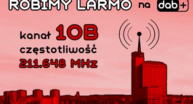 Stacja bez koncesji FM na multipleksie DAB+