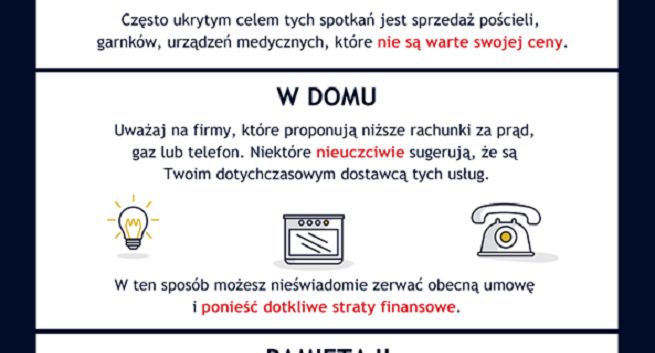 UOKiK, ZUS, KRUS i Komenda Główna Policji z akcją edukacyjną dl seniorów