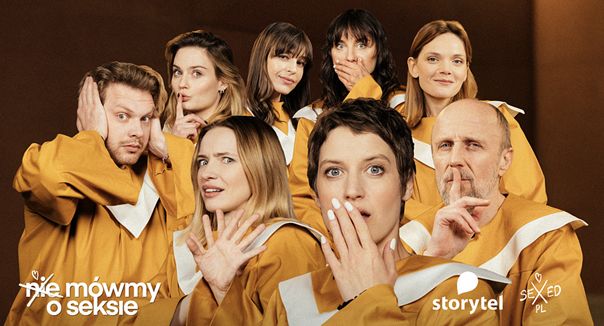 Domańska, Musiał, Drzymalska „nie mówią o seksie” w kampanii Storytel i SEXEDPL