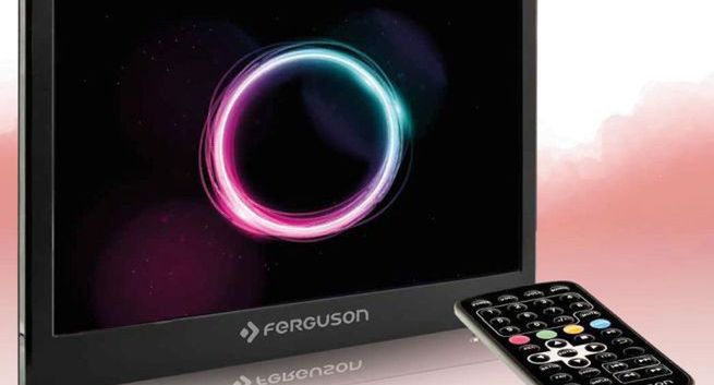 PHT2-10 - przenośny telewizor Ferguson z tunerem DVB-T/T2 i obsługą H.256/HEVC