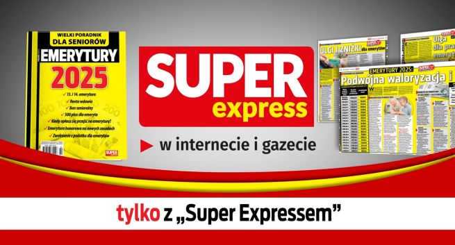 "Super Express" wypuszcza poradnik ws. emerytur
