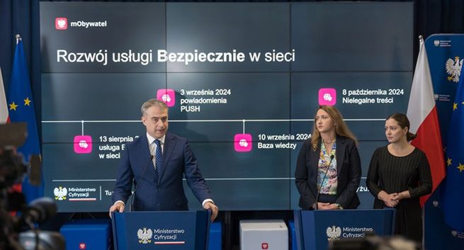 W mObywatelu można zgłaszać nielegalne internetowe treści