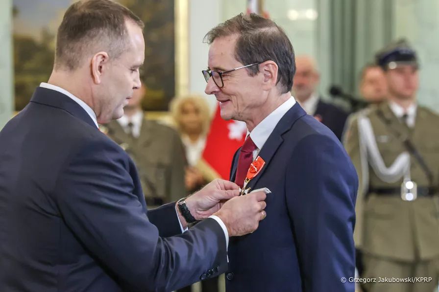 Przemysław Babiarz także odznaczony przez prezydenta Nawrockiego