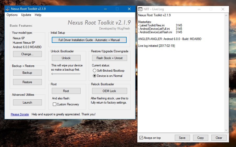 Nexus Root Toolkit 2.1.9 - dobreprogramy