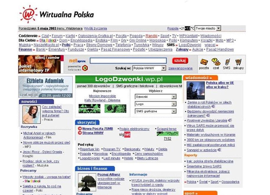 25 Lat Wirtualnej Polski Od Prostego Eksperymentu Do Lidera Rynku 25lat Wp Razem Zmieniamyinternet Wirtualna Polska