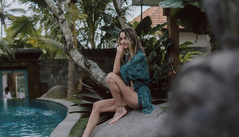 Katarzyna Pielucha zauroczyła się w bali od pierwszej chwili na wyspie 