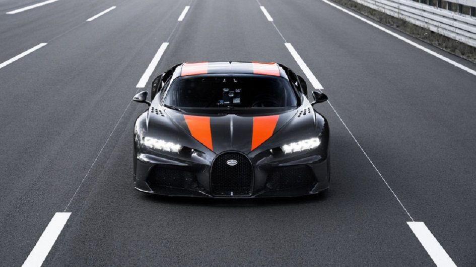 Najszybszy samochód Bugatti może pojechać 515 km/h, ale tego nie zrobi