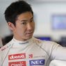 Kobayashi i Ericsson w Caterhamie