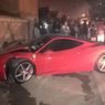 Ferrari rozbite po bójce