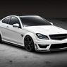 Mercedes-Benz C63 AMG Coupe z pakietem Vorsteiner na rok 2012