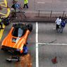 Pagani Zonda F rozbita w Hong Kongu