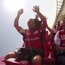 Kimi Räikkönen i Fernando Alonso na rollercoasterze Ferrari
