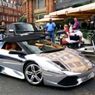 Chromowane londyńskie Murcielago