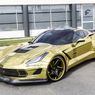 Złota Corvette Stingray od Forgatio