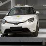 6 kolejnych aut rozbitych przez Euro NCAP: Mégane, MG3, 301, C-Elysee, Golf Sportsvan, Tourneo Courier