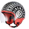 Kask w stylu pop