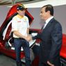 Robert Kubica na targach w Paryżu