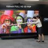 CES 2010: 152" i 4096 × 2160 pikseli. Plazma Panasonica