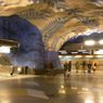 Sztuka publiczna w sztokholmskim metrze