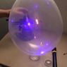 Laser + balon + papierek = ...?