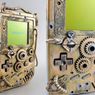 Game Boy w klimatach steampunk