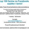 Kup pan fanów na Fejsbuka - handel "żywym towarem" w Polsce