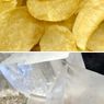 Kryształki soli na Lay'sach zmienią kształt