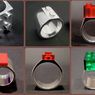 Zbuduj sobie biżuterię - Srebrne pierścionki LEGO