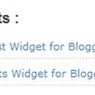 Dodaj widget "posty rekomendowane" do bloga na Bloggerze