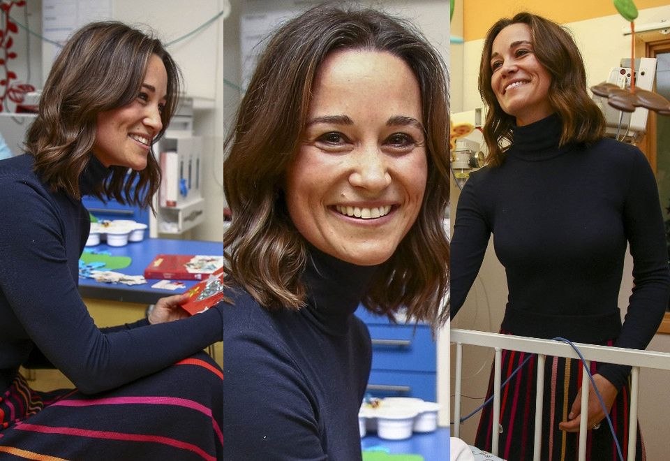 2Pippa Middleton w bristolskim szpitalu