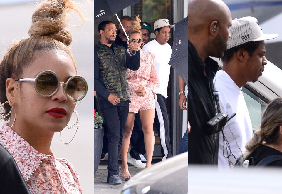 2Zmarznięta Beyonce i zrelaksowany Jay-Z wylądowali w Polsce