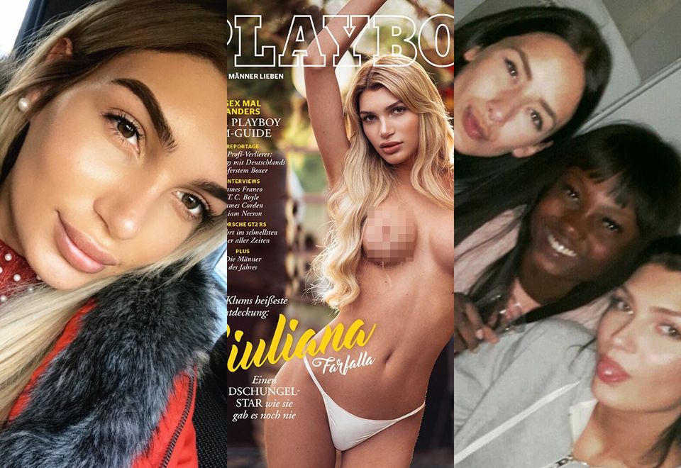 2Giuliana Farfalla, pierwsza transpłciowa modelka na okładce "Playboya"