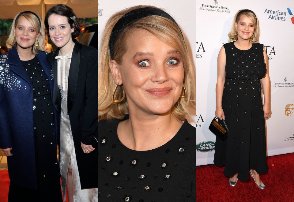 2Joanna Kulig pozuje na gali BAFTA Tea Party w Los Angeles