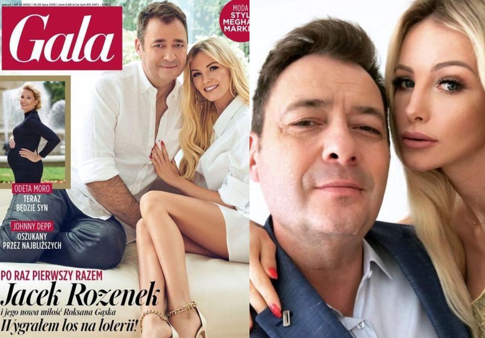 2Jacek Rozenek i Roxi Gąska w "Gali"