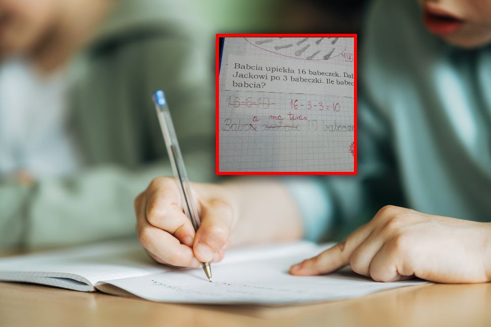 Pokazali sprawdzian ucznia. Nie wstrzelił się w klucz