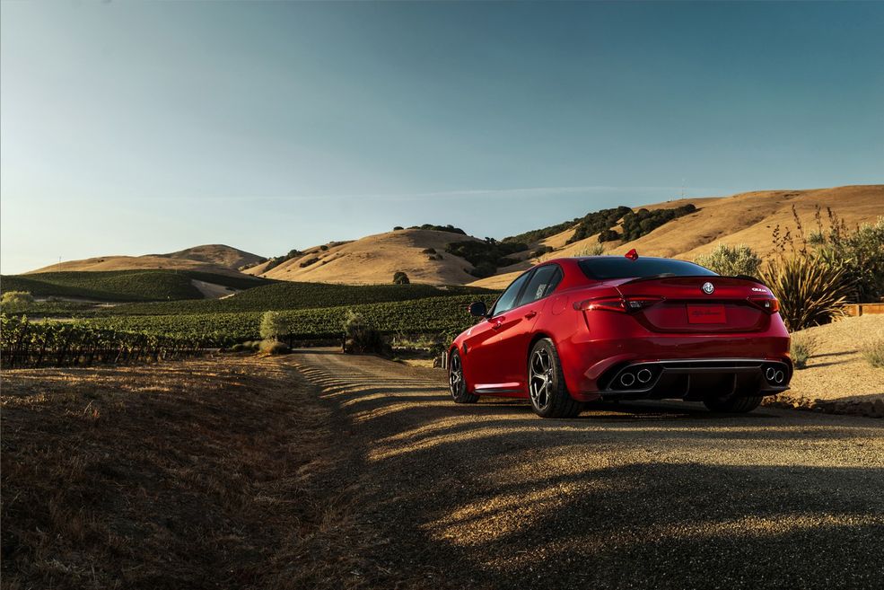 Alfa Romeo Giulia Quadrifoglio na nowych zdjęciach