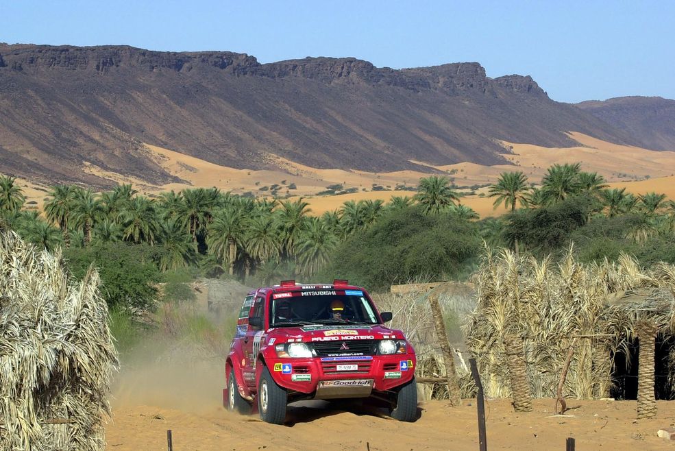 Samochody rajdu Dakar Mitsubishi Pajero