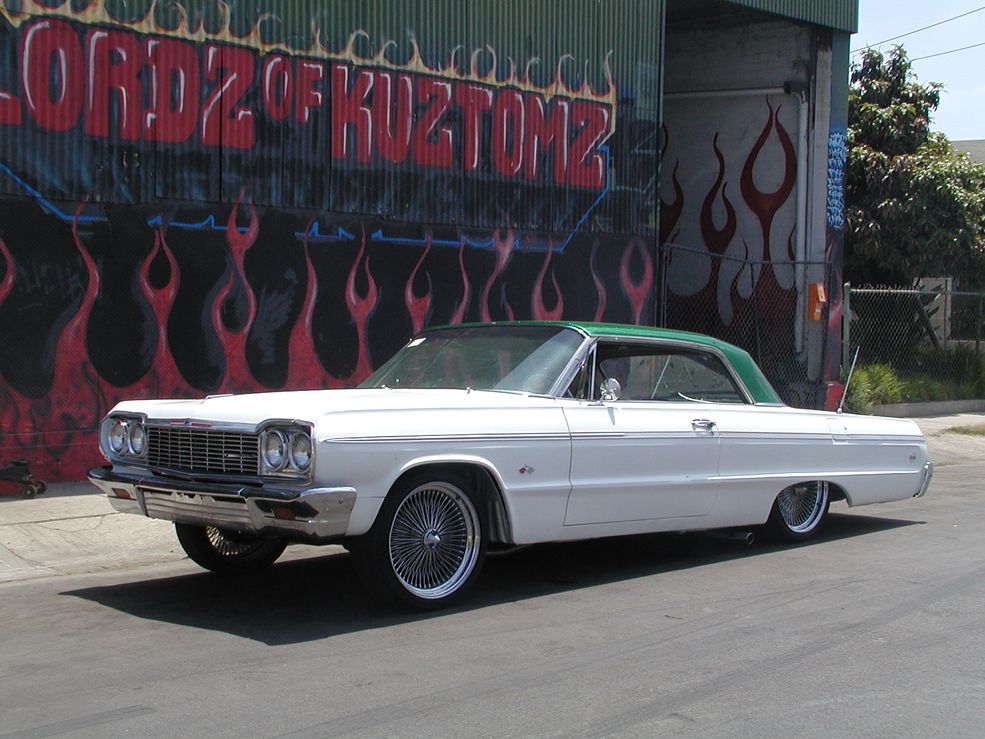Lowridery: centymetry ponad ulicami Chevrolet Fleetline, fot. lordzofkustomz.com