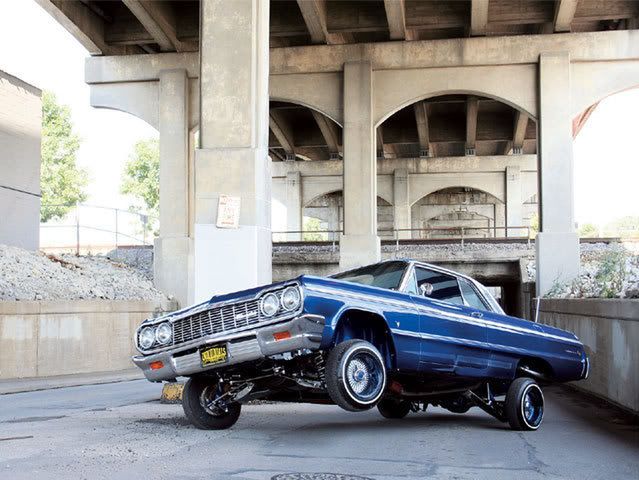 Lowridery: centymetry ponad ulicami Chevrolet Impala, fot. photobucket.com