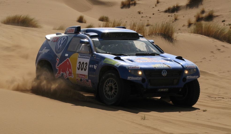 Samochody rajdu Dakar Volkswagen Race Touareg, fot. WikiCommons
