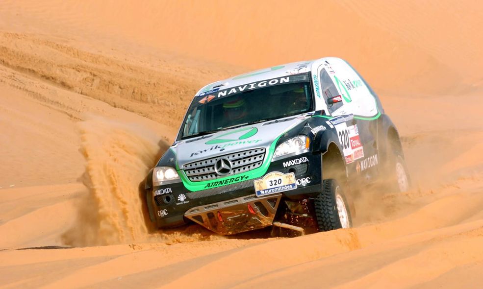 Samochody rajdu Dakar Mercedes M
