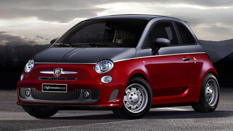 Abarth 595 na felgach z klasycznego 595
Źródło: Car Throttle