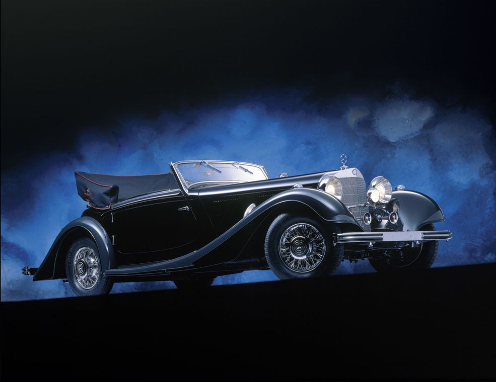 1934 Mercedes-Benz 500K Roadster (fot. carstyling.ru)