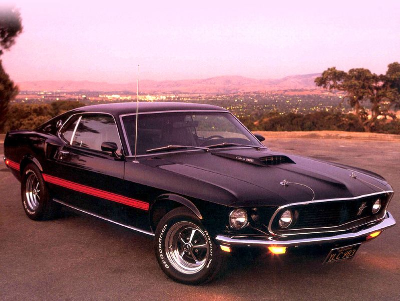 1969 Ford Mustang Mach 1 428 Cobra Jet